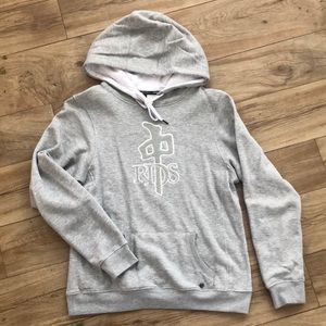 Red Dragon grey hoodie